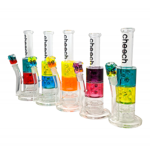 13" Cheech Glass TWO-TONE Glycerin Water Pipe [HR-GY-120]
